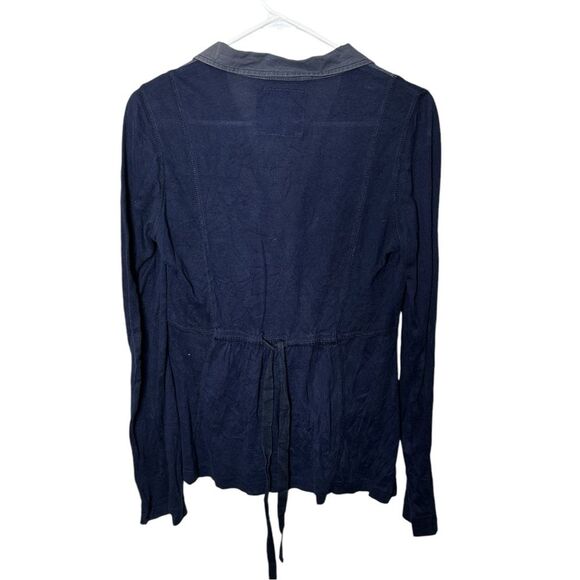 Free People , Jacket , Size 8 , Blue/Blue , Vintage , 100% Cotton missing tag - Picture 4 of 4